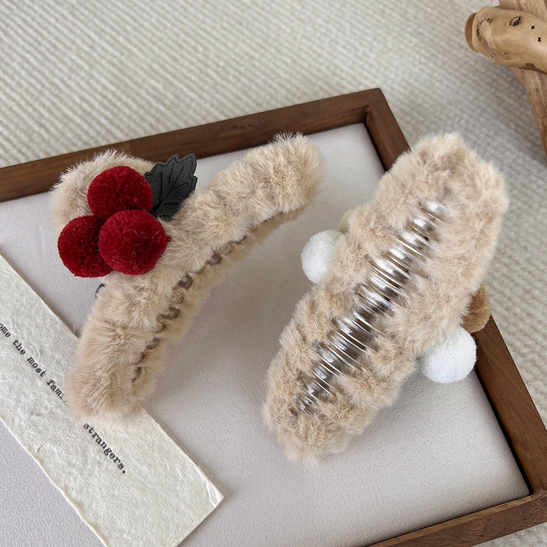 Agrafă pentru Păr Vintage cu Cireșe