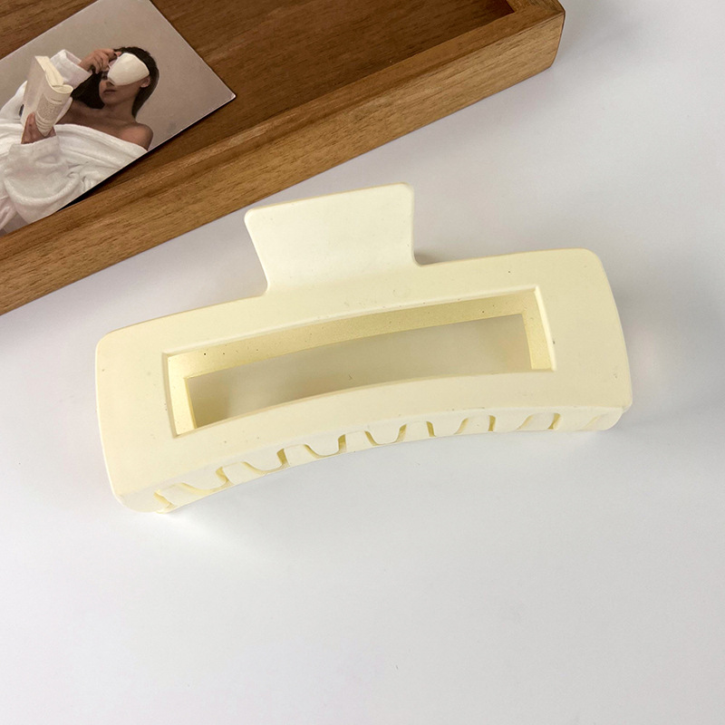 Agrafă Mare Pătrată Mată pentru Păr