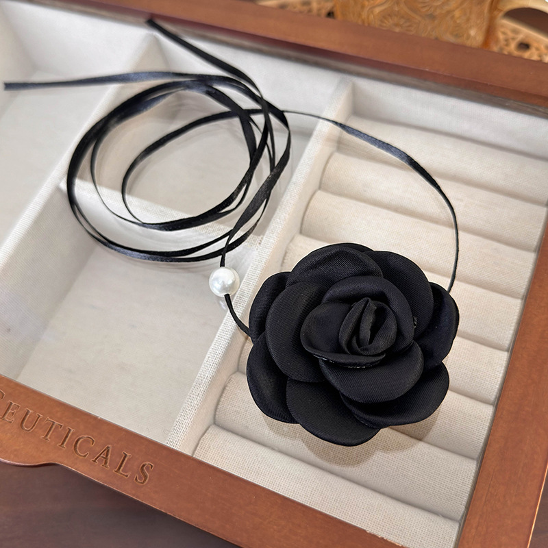 Bloemen Choker Ketting