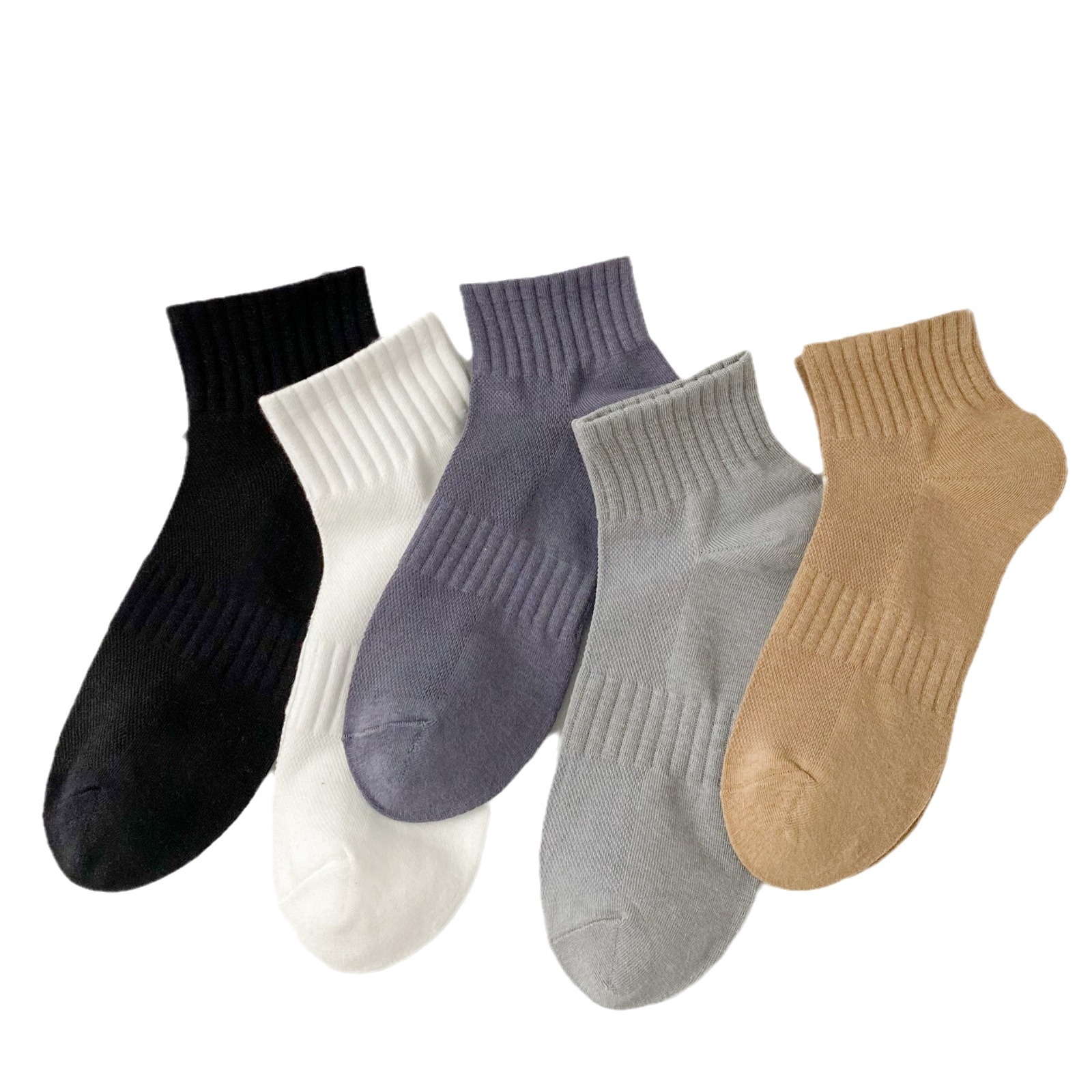 Ademende mesh sportsokken voor heren