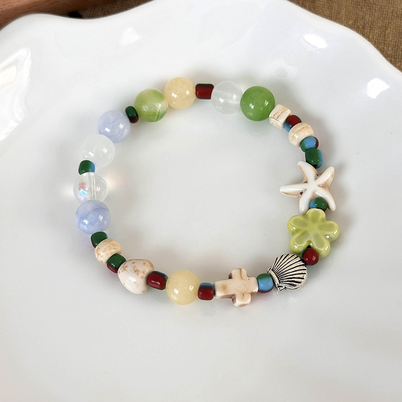 Керамічний браслет з пальмою