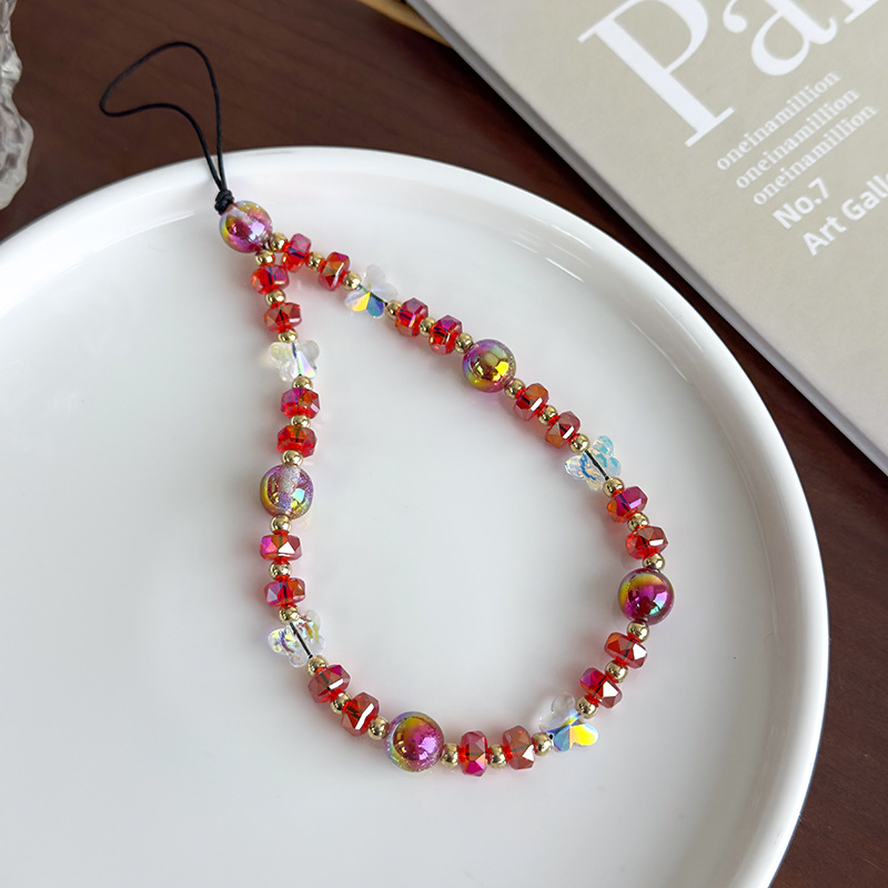 Glass Bead Phone Strap