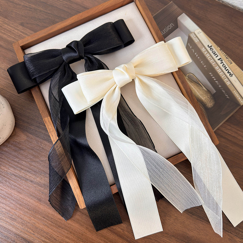 Bow Spring Clip Hair Clip