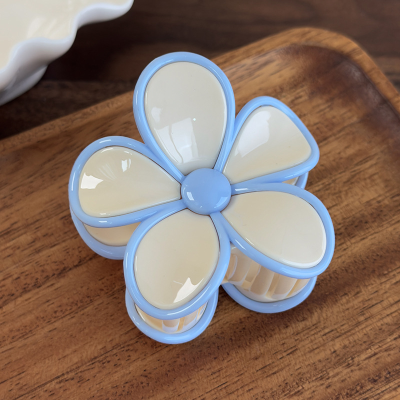 Agrafă de Păr Plastic Florală