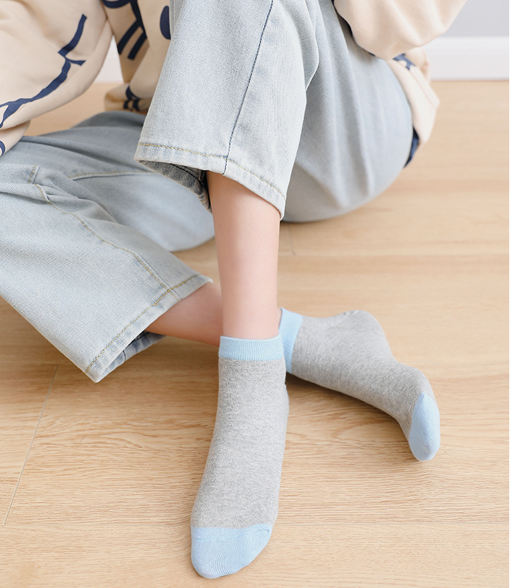 Color Block Loaf Socks