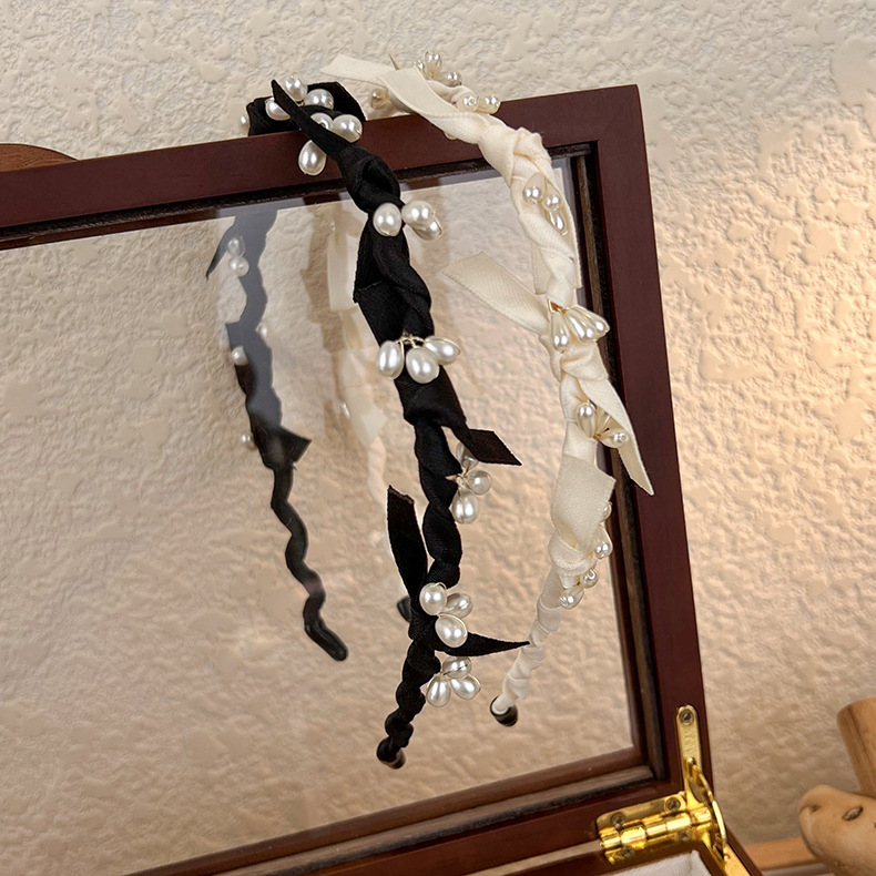 Bandă de Păr cu Aplică de Mărgăritar