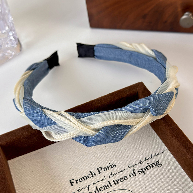 Винтажная Плетеная Повязка для Волос