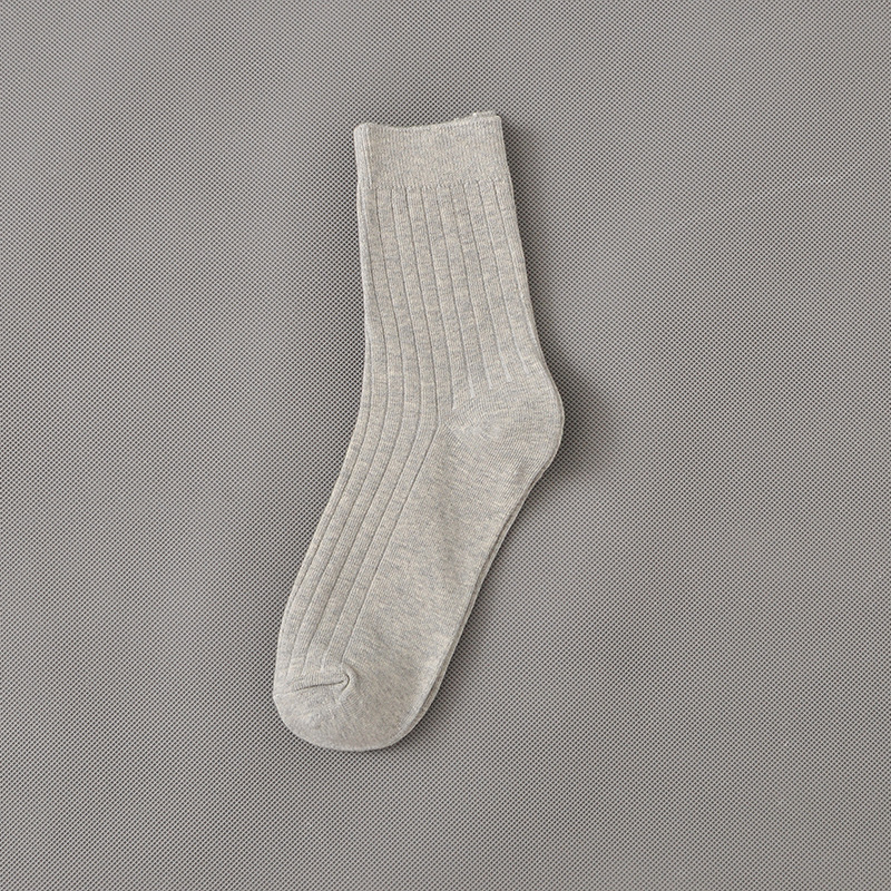 ถุงเท้าธุรกิจชายผ้าฝ้าย