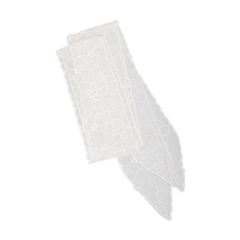 레이스 보우 헤드스카프