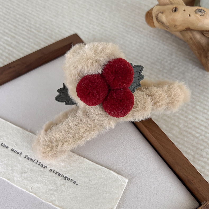 Agrafă pentru Păr Vintage cu Cireșe