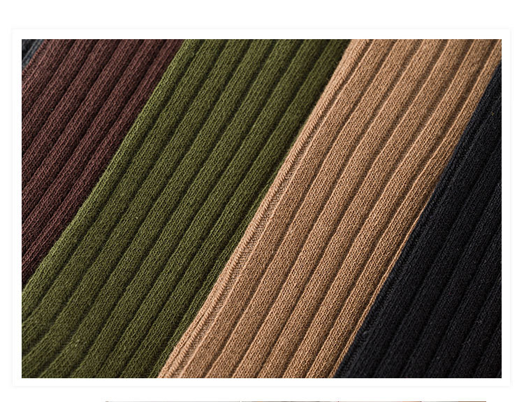 Meias Cano Médio de Algodão