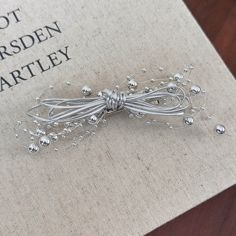 Barrette à Cheveux avec Chaîne à Billes