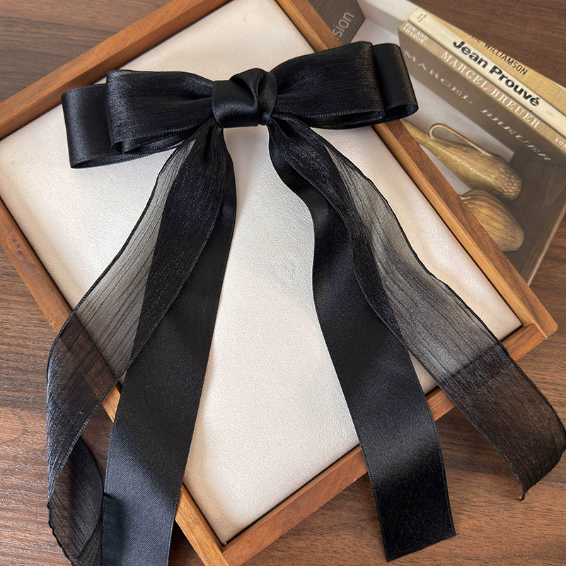 Bow Spring Clip Hair Clip