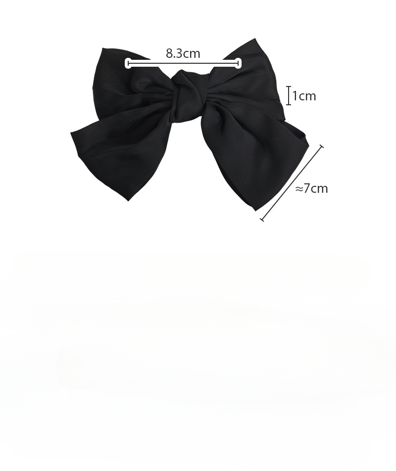 Pinza para Cabello con Lazo Beige