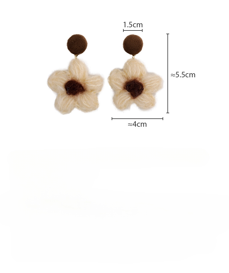 플러피 플라워 이어링