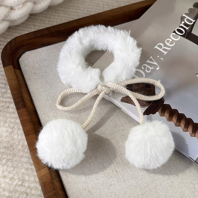 Gumki do Włosów Wiśniowy Róż