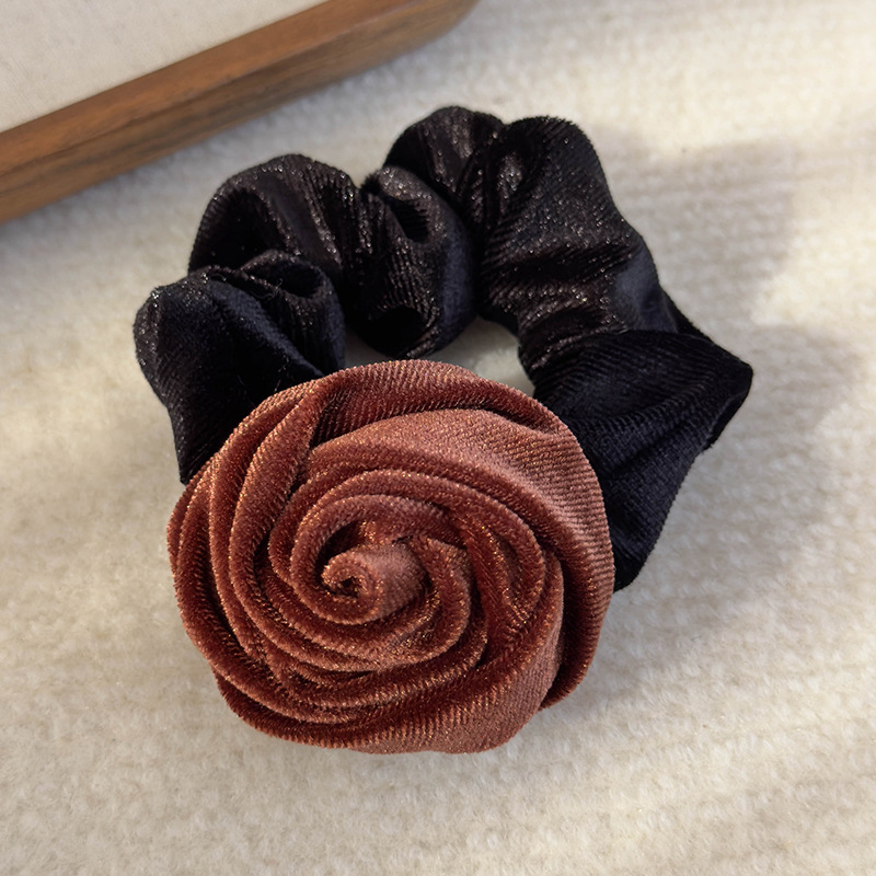 Velvet Rose Scrunchie