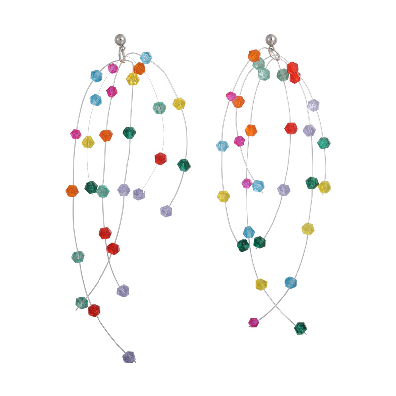 도파민 목걸이와 귀걸이 세트