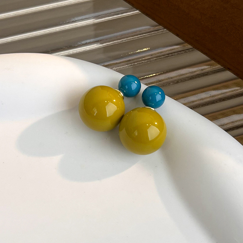 리버서블 볼 귀걸이