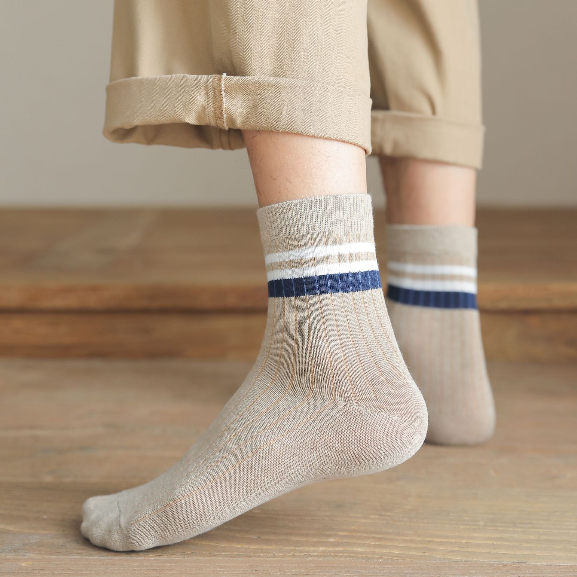 Meias de Algodão Meia Canela
