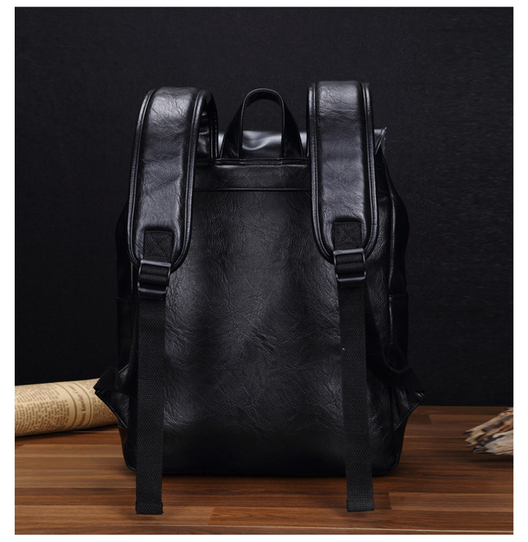 Рюкзак из кожи Crazy Horse унисекс