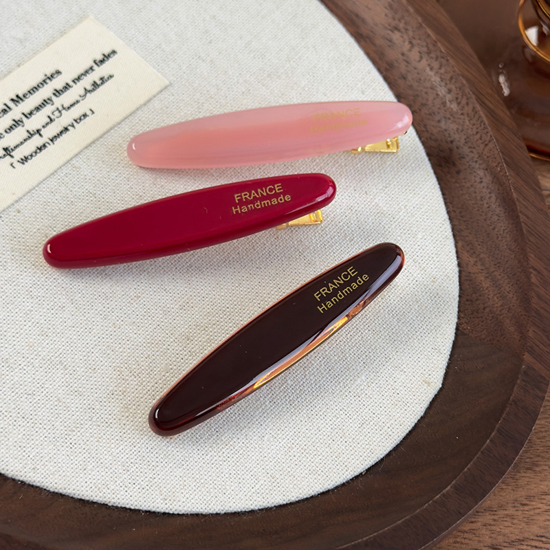 Oval Duckbill Hair Clips