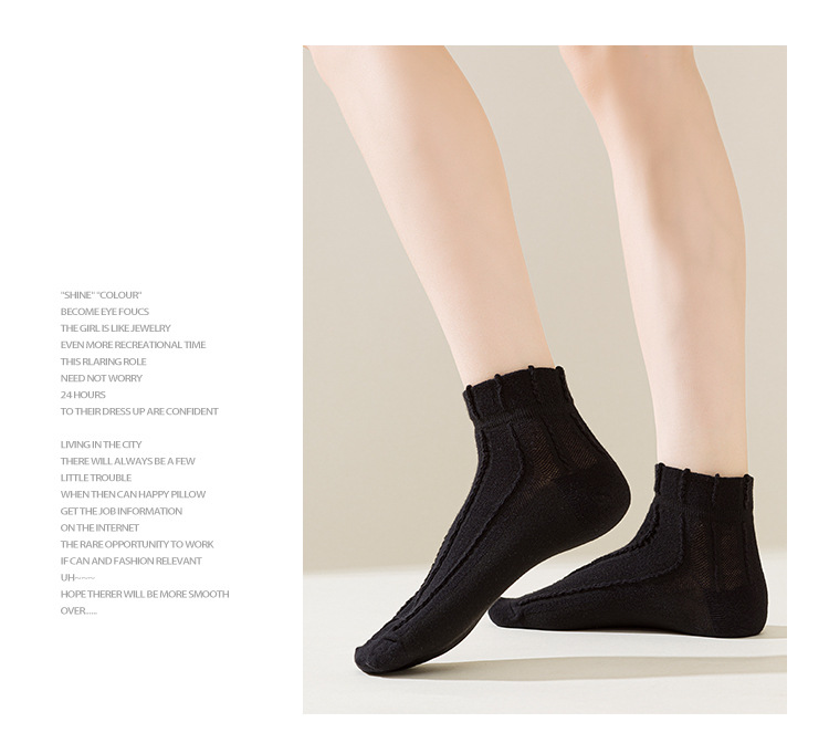 Prodyšné Mesh Neviditelné Ponožky