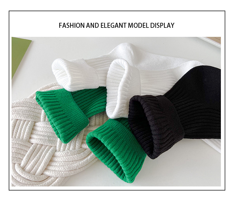 Dámské Bavlněné Stohovatelné Podkolenky