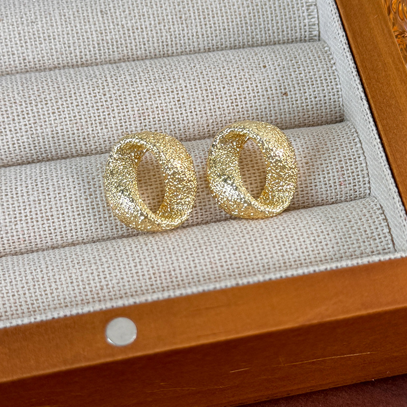 스파클링 기하학 귀걸이 스터드