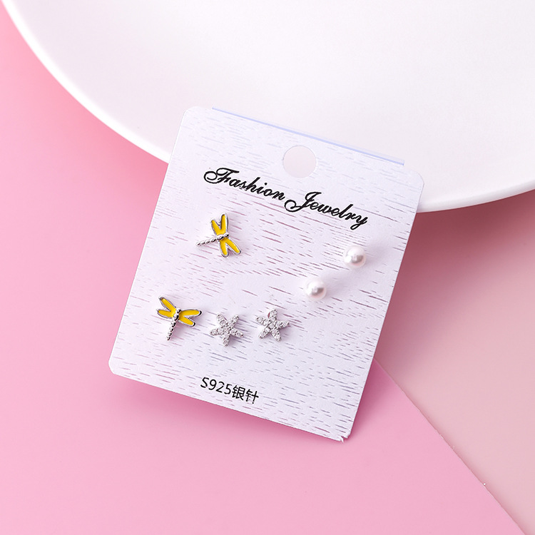 أقراط مثبتة فضة 925