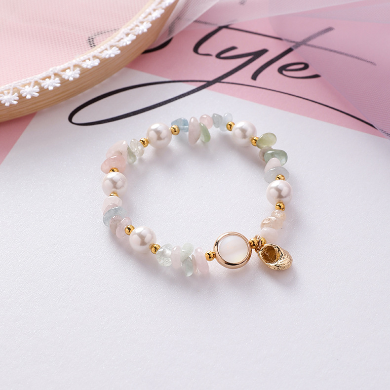 Shell Pearl Bracelet