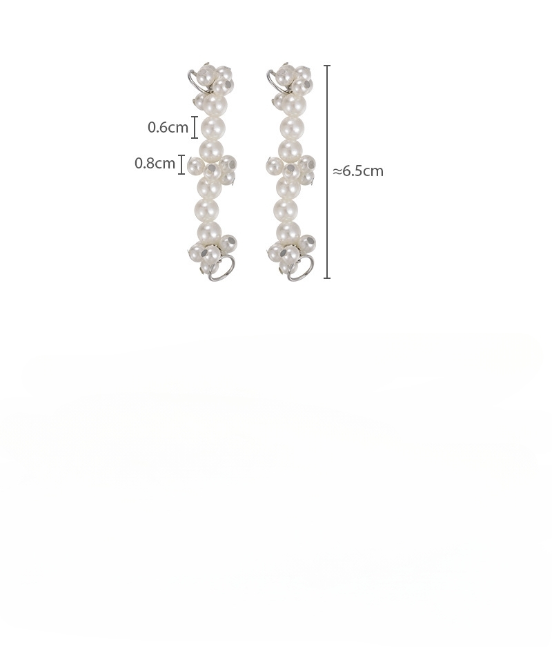 Pearl and Flower Bead Shoe Charms