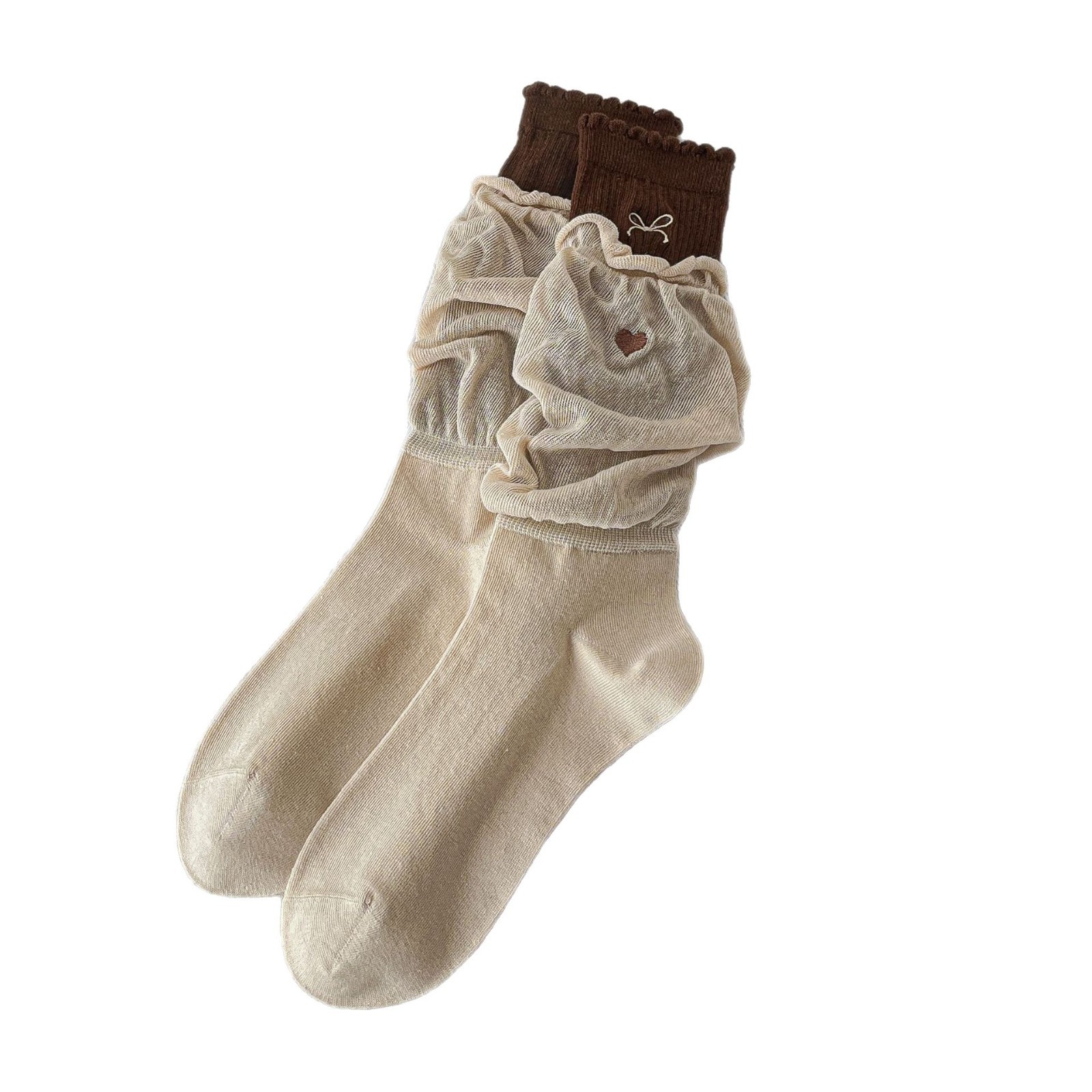 Meias Ballet Scrunch Feminina