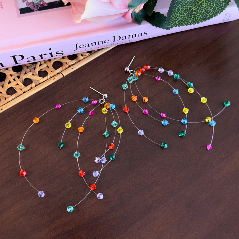 도파민 목걸이와 귀걸이 세트