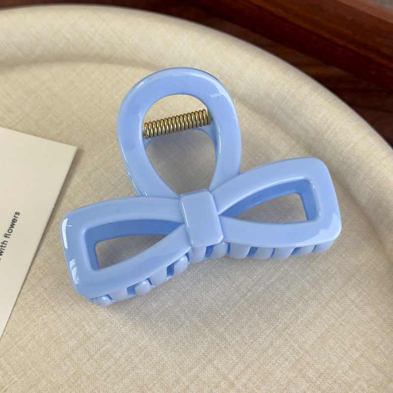 Agrafă de Păr Acrilică cu Fundiță