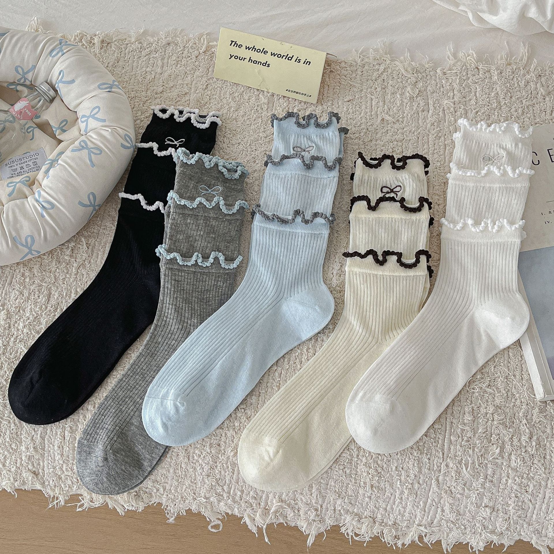 Meias Scrunch Femininas