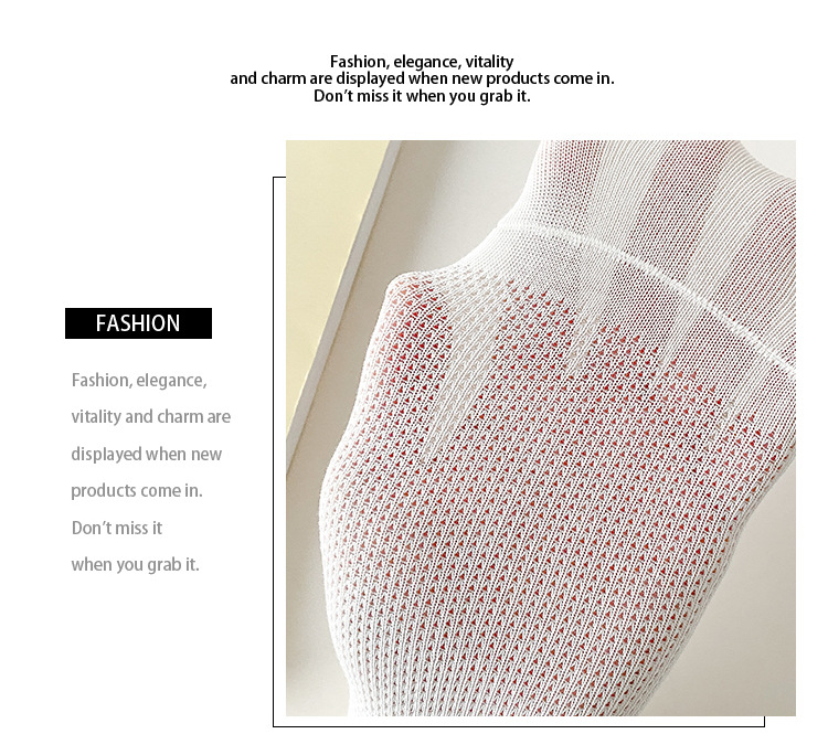 جوارب نسائية قطن شبكة صيف