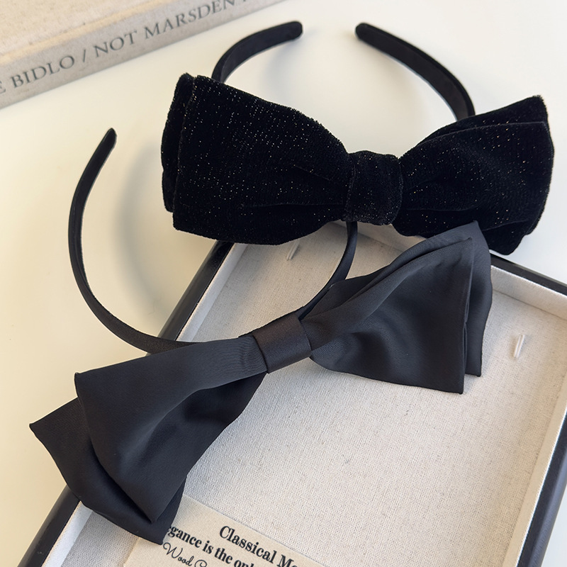 Diadema con Lazo Grande Estilo Vintage