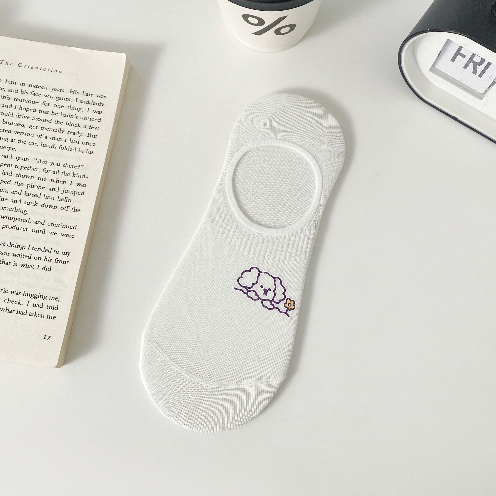 Женские Невозвратные Носки с Принтом Мультфильмов