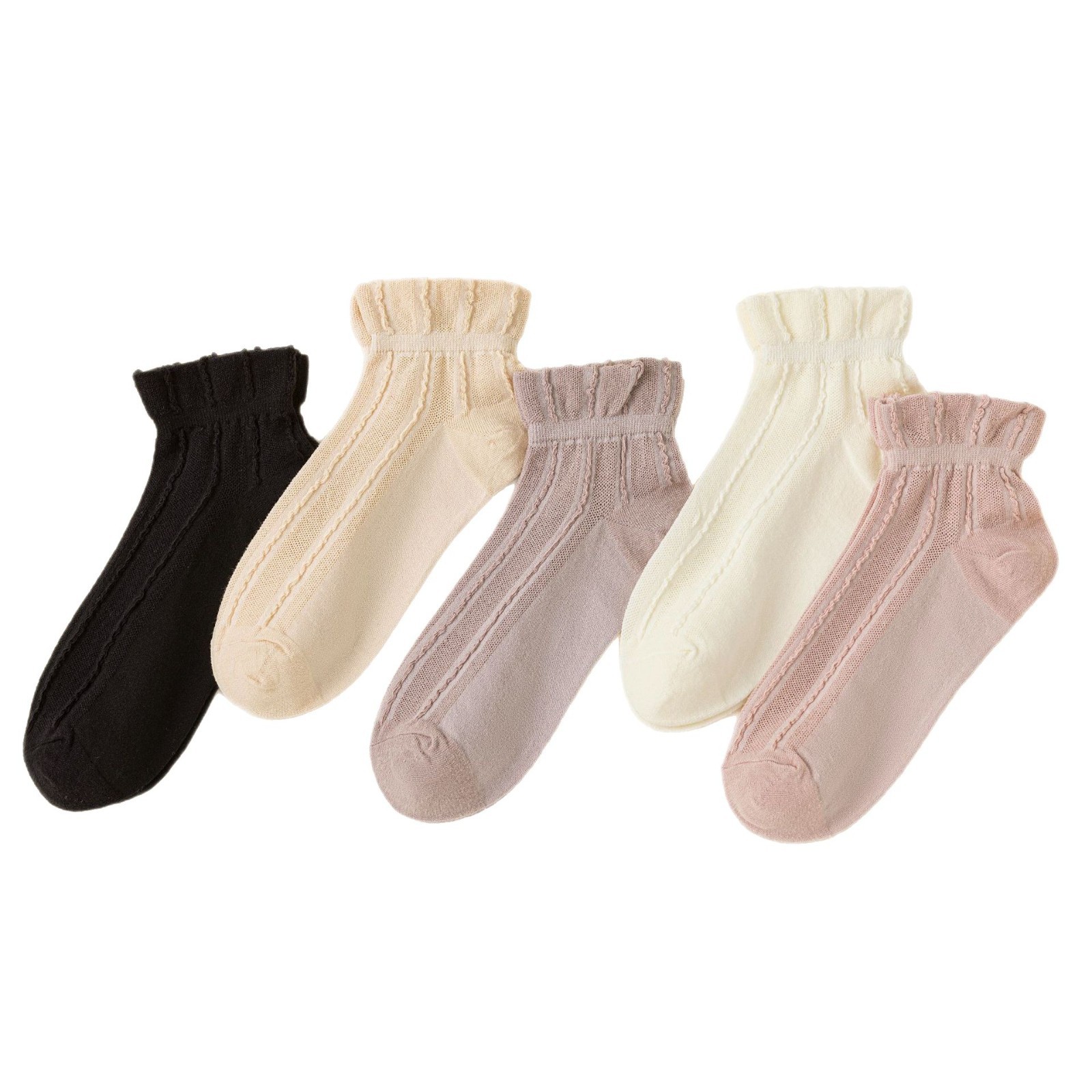 Prodyšné Mesh Neviditelné Ponožky