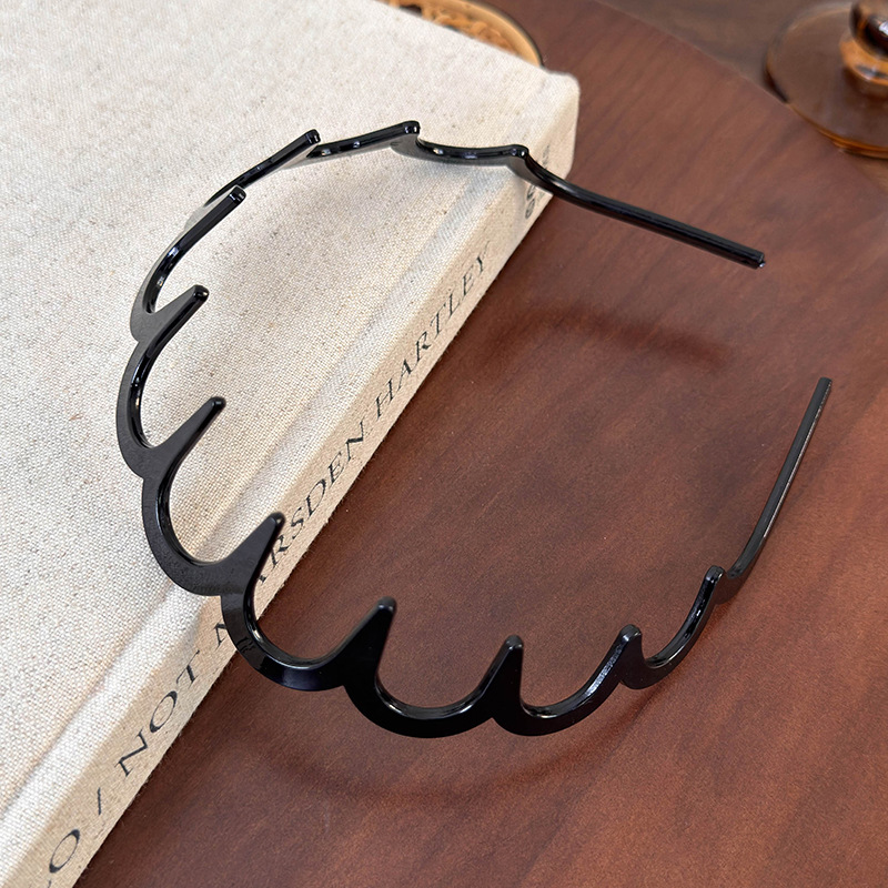 Banda de Păr U în Formă de Undă din Rășină