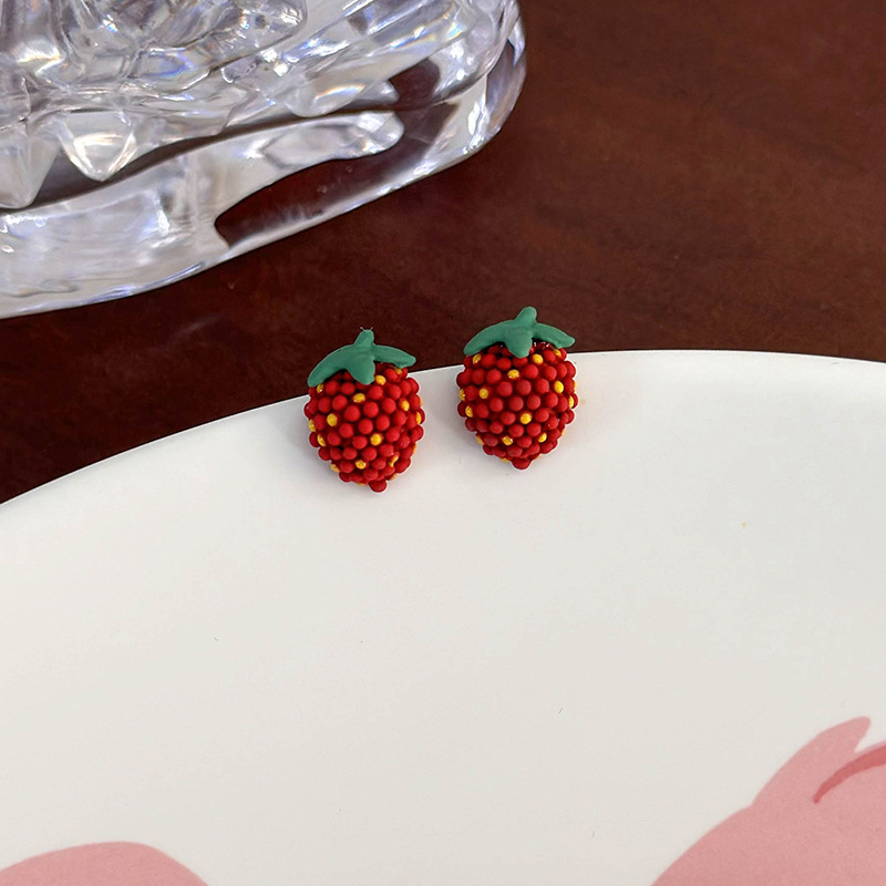 플로럴 프루트 귀걸이