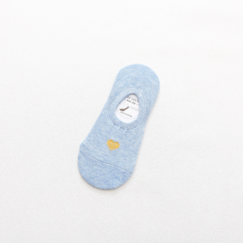 여성용 코튼 노쇼 양말