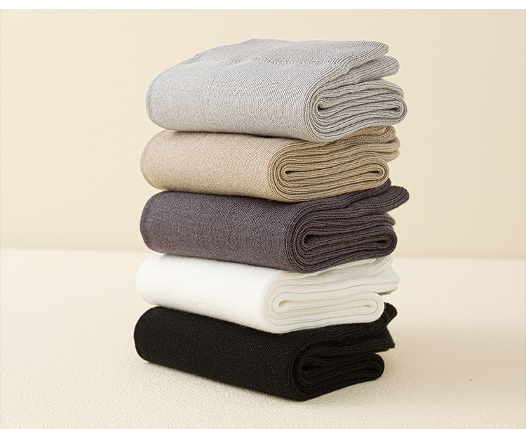 Meias de Algodão Masculinas Meia-Canela