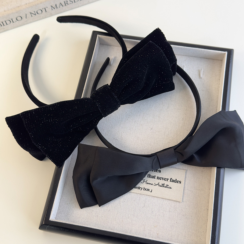 Diadema con Lazo Grande Estilo Vintage