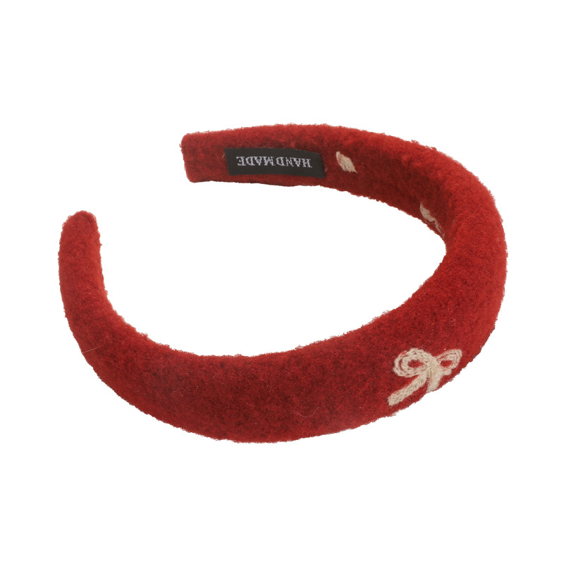 Cinta para el Cabello con Lazo Bordado