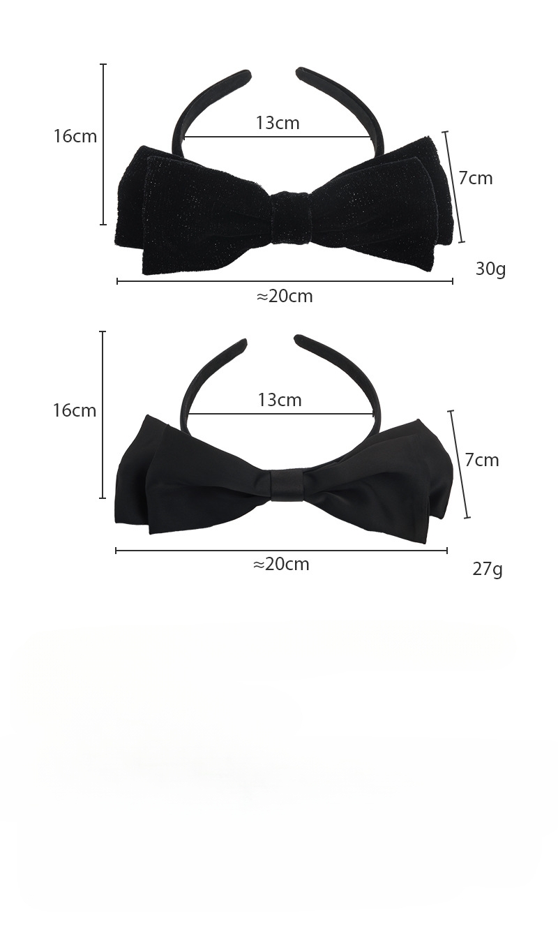 Diadema con Lazo Grande Estilo Vintage