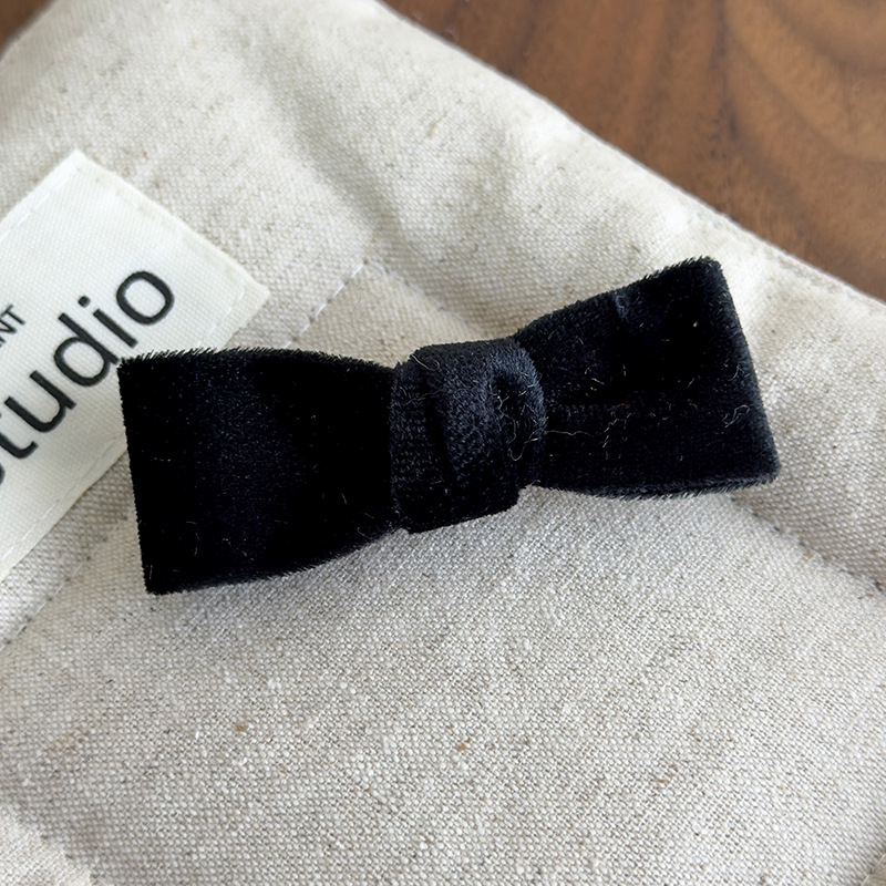 Κλιπς Μαλλιών Βελούδο με Φιόγκο