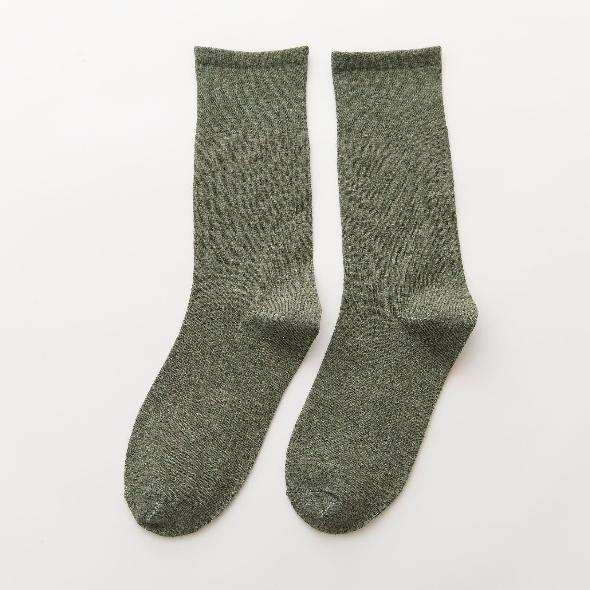 Meias Cano Médio Algodão Femininas