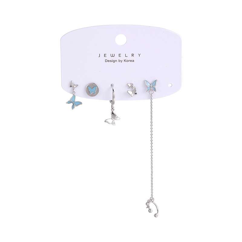 Butterfly Earrings Set